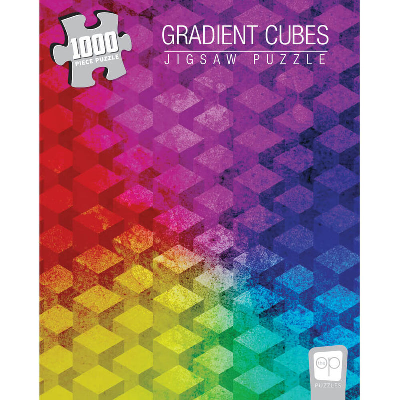 Puzzle (1000pc) Gradient Cubes