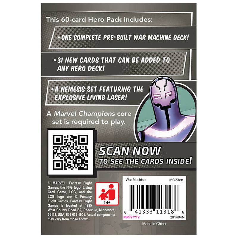 Marvel Champions LCG Hero Pack : War Machine