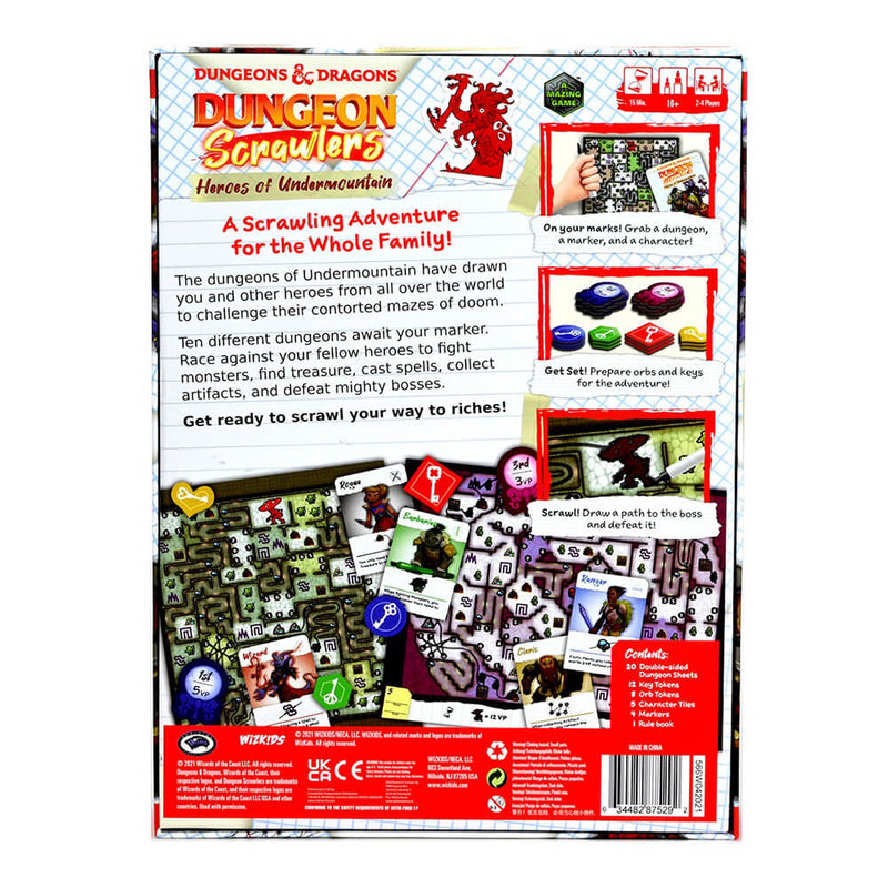 Dungeon Scrawlers : Heroes of Undermountain