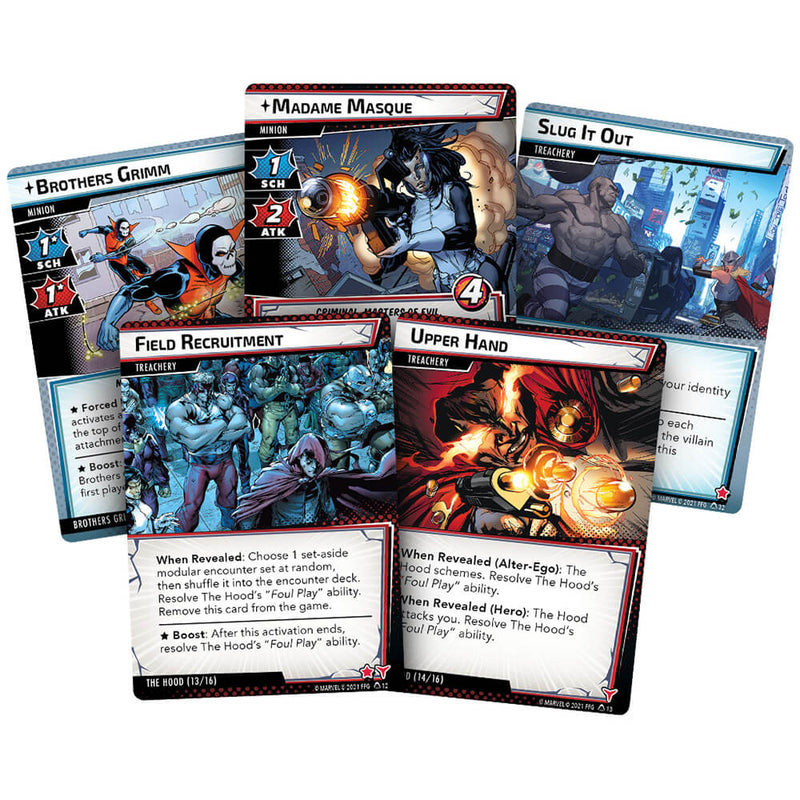 Marvel Champions LCG Scenario Pack : The Hood