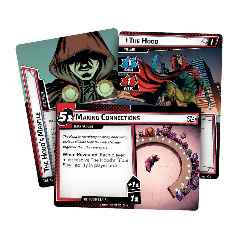 Marvel Champions LCG Scenario Pack : The Hood