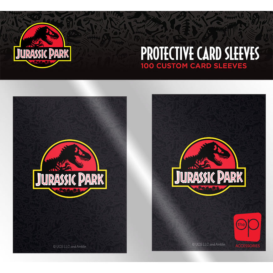 yugioh dinosaur card sleeves Sleeves (100ct) Jurassic Park — Twenty Sided