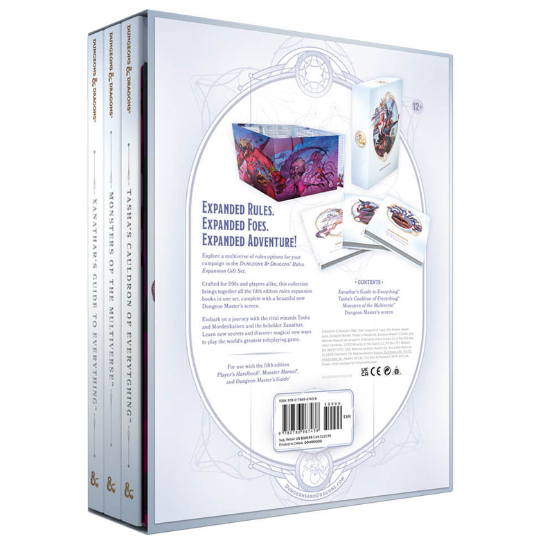 D&D (5e) Gift Set Rules Expansion (Alt. Art Cover)