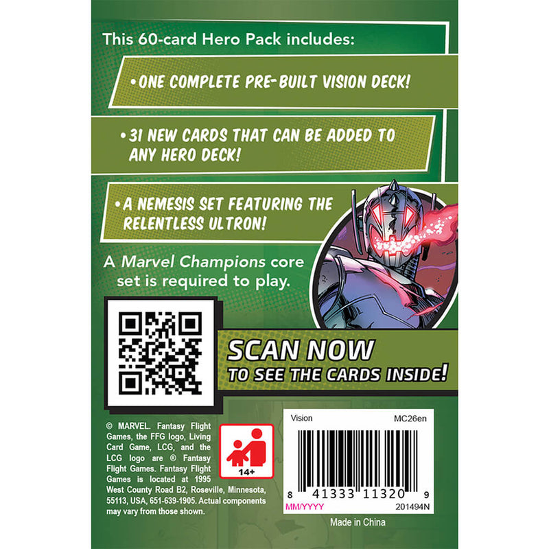 Marvel Champions LCG Hero Pack : Vision