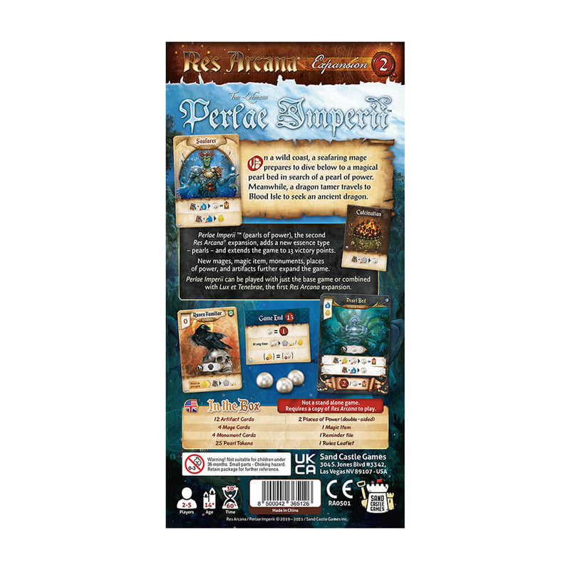 Res Arcana Expansion : Perlae Imperii