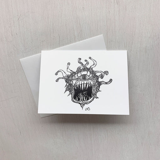 Greeting Card (4x5.5in) Beholder