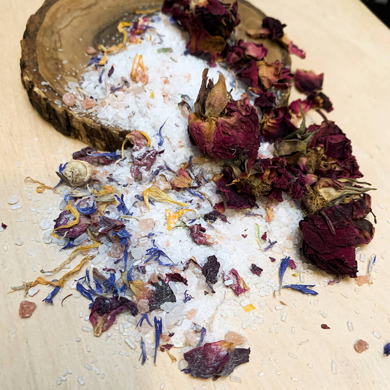 Bath Salts (6oz.) Navkati Sea Vanilla Rose