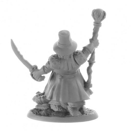 Mini - Reaper Bones USA 30011 Dwarf Witch Hunter Arkus Harn