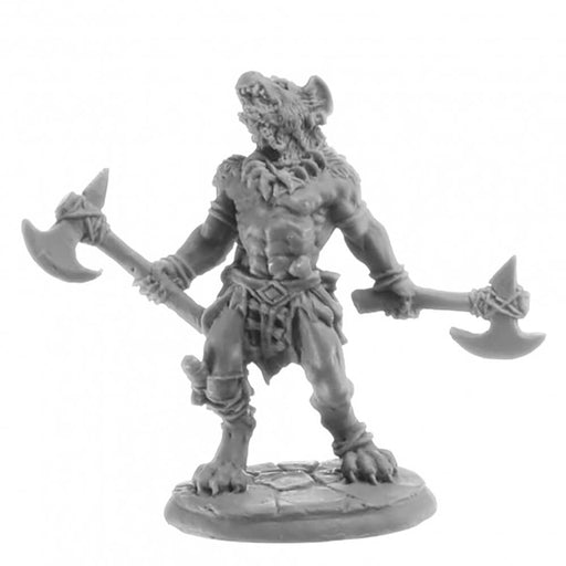 Mini - Reaper Bones USA 07059 Blackmane Gnoll Ravager