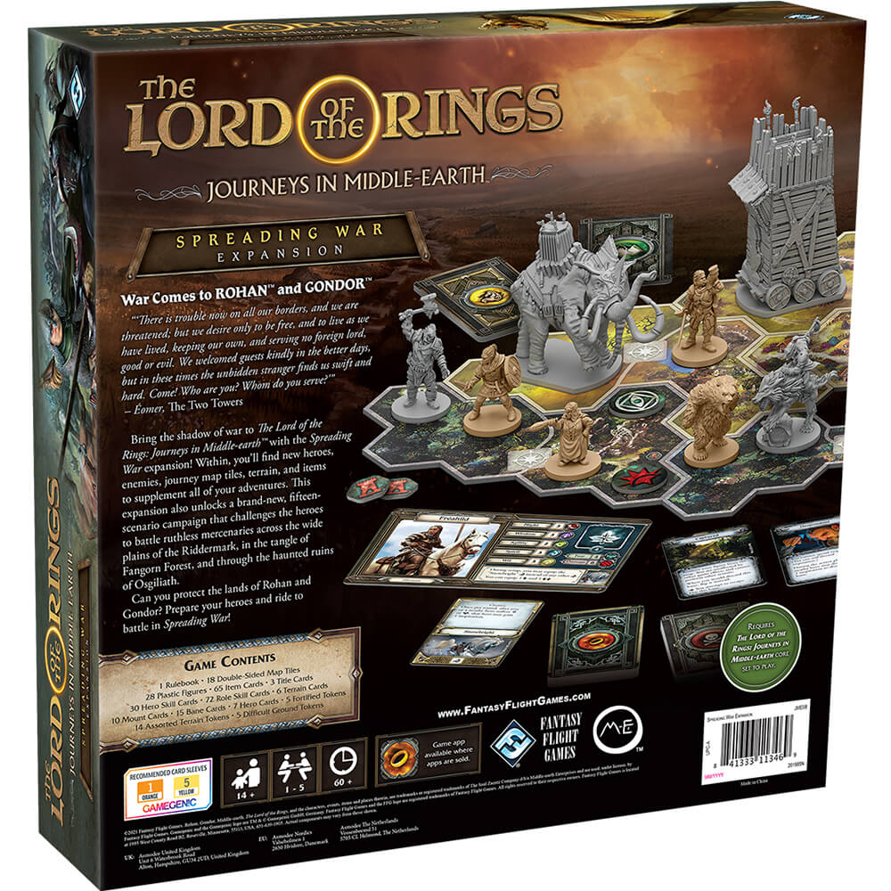 The Lord of the Rings Journeys in Middle-Earth Expansion