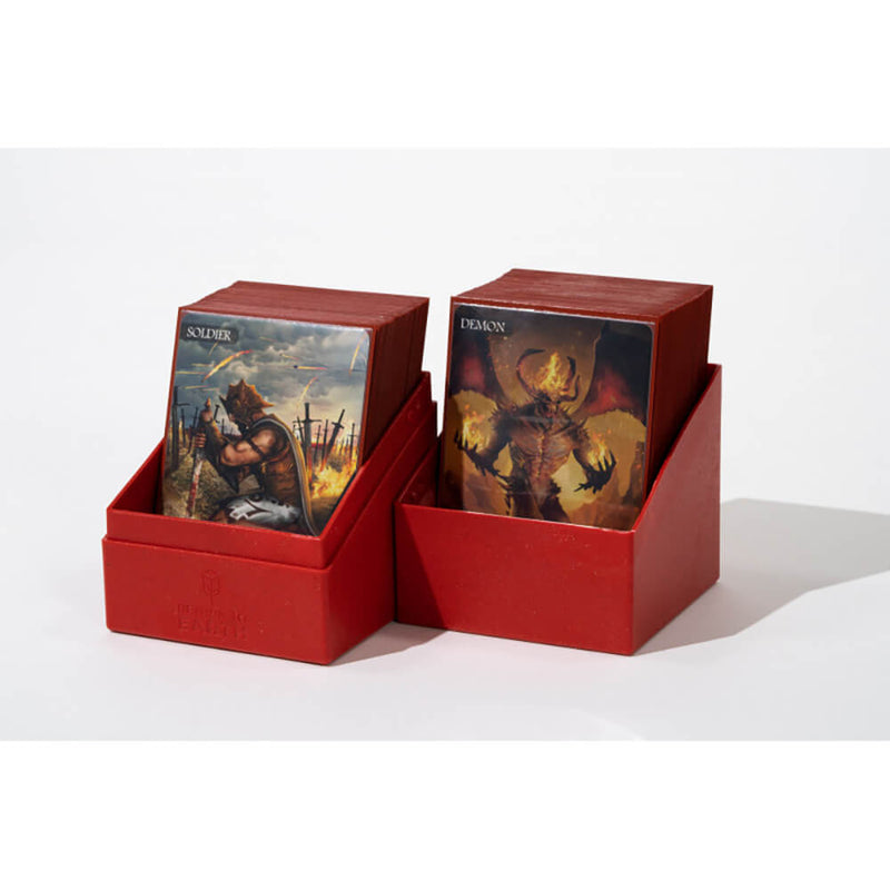 Deck Box Ultimate Guard Boulder Earth (100ct) Red