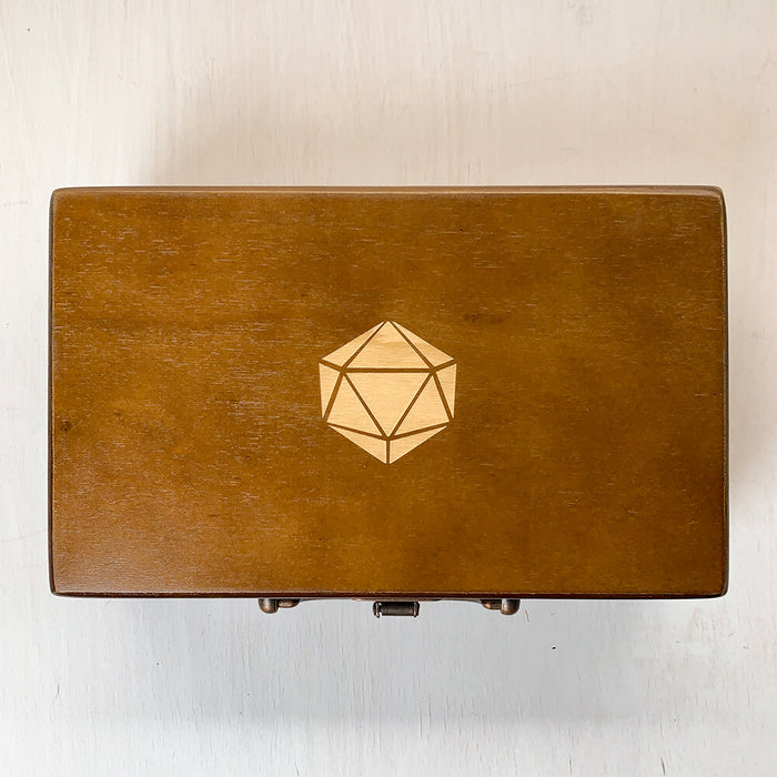 Wood Box (9.5x3x5.75in) 20ss Treasure Chest