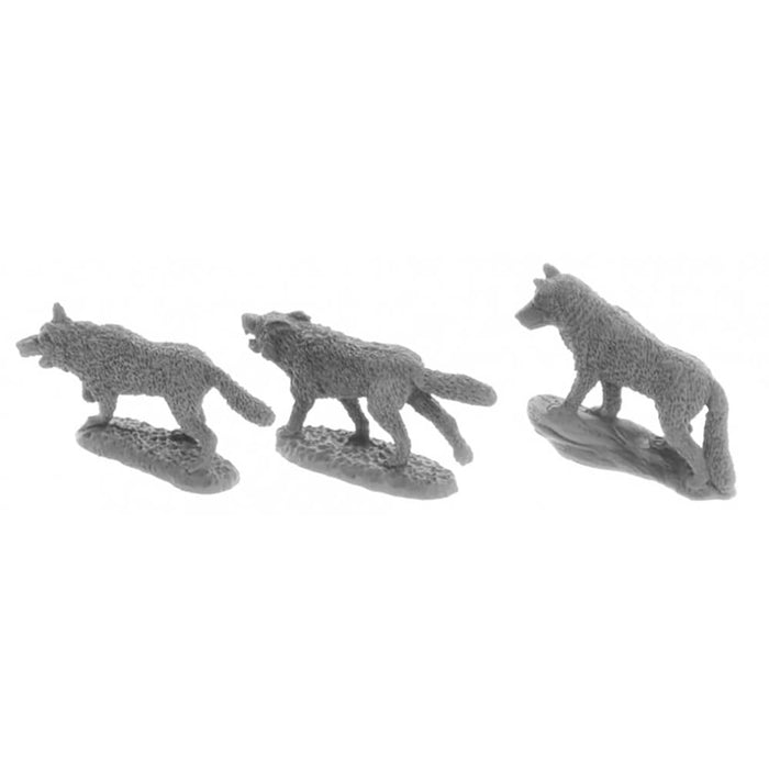 Mini - Reaper Bones USA 07038 Wolf Pack (3ct)
