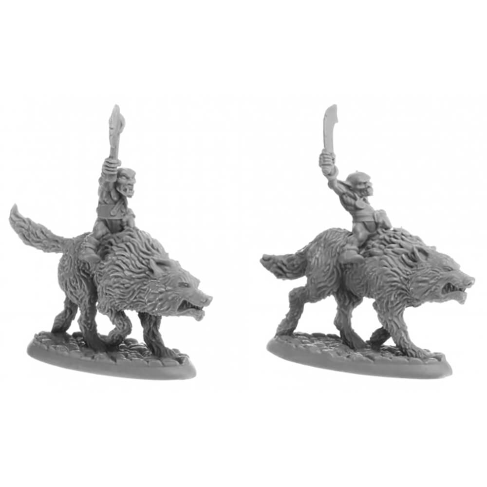 Mini - Reaper Bones USA 07041 Goblin Wolfriders (2ct) — Twenty Sided™
