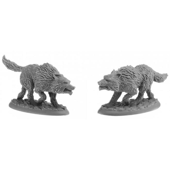 Mini - Reaper Bones USA 07041 Goblin Wolfriders (2ct)