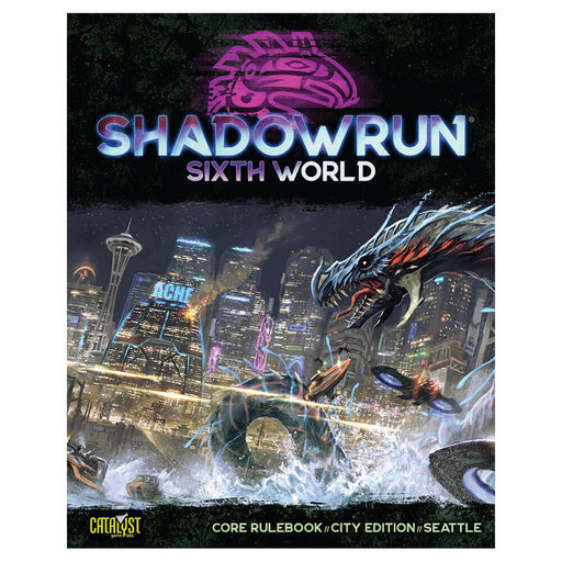 Shadowrun (6th ed) Sixth World Core Rulebook - City Edition - Seattle