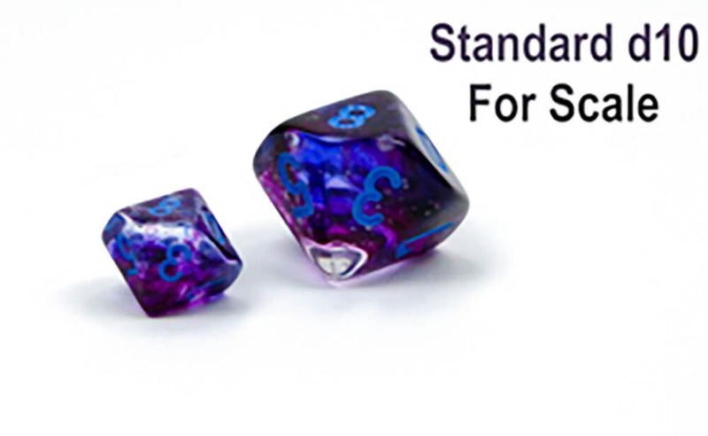 Dice 7-set Mini Nebula (10mm) 20557 Nocturnal / Blue