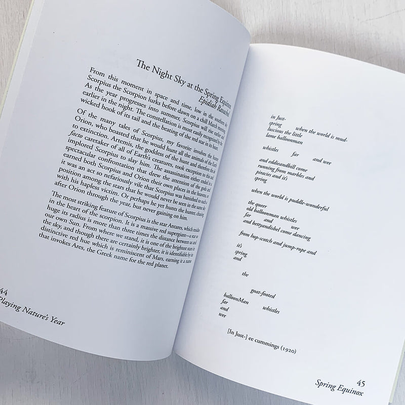 Playing Nature's Year