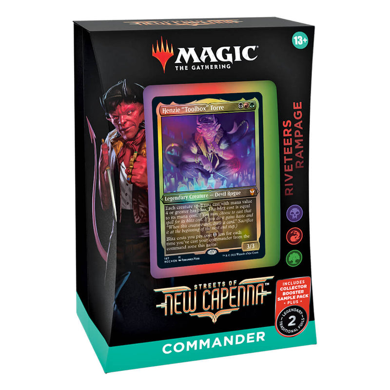 MTG Commander Streets of New Capenna : Riveteers Rampage (BRG) Twenty Sided MTG Commander Streets of New Capenna : Riveteers Rampage (BRG) Twenty Sided