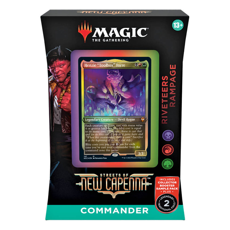 mtg streets of new capenna commander decks Magic: The Gathering Deck Obscura Operation + Collector Booster Sample Pack : Toys & Games or Spanish Streets of New Capenna Commander