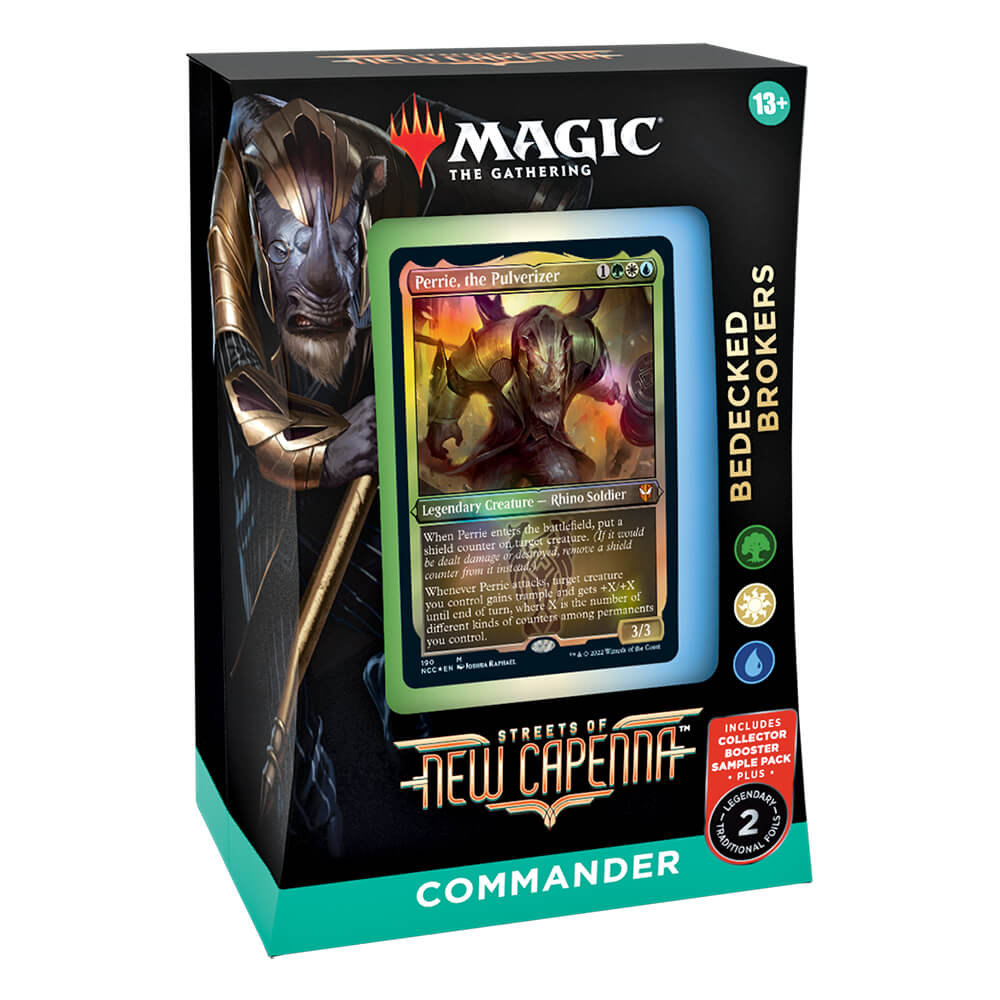 MTG Commander Streets of New Capenna : Bedecked Brokers (GWU) — Twenty Sided