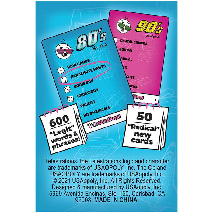 Telestrations Expansion 80's & 90's
