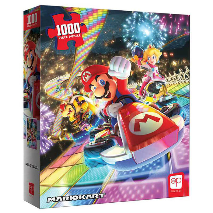 Puzzle (1000pc) Mario Kart : Rainbow Road