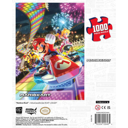 Puzzle (1000pc) Mario Kart : Rainbow Road