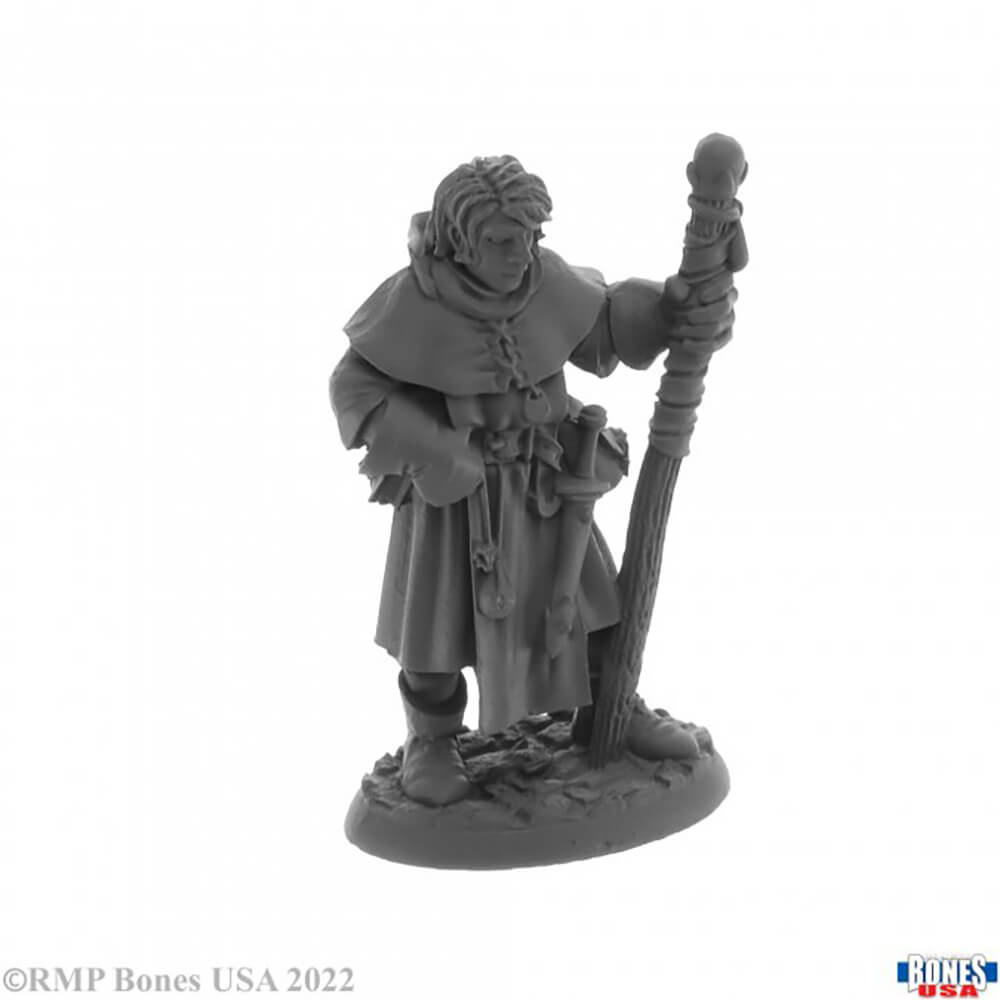 Mini - Reaper Bones USA 30074 Young Mage (Human Wizard)