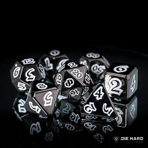 Dice 7-set Metal Lumina (16mm) Ascendant