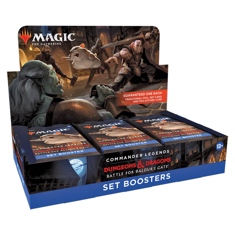 MTG Booster Box Set (18ct) Commander Legends : Battle for Baldur's Gat Twenty Sided MTG Booster Box Set (18ct) Commander Legends : Battle for Baldur's Gat Twenty Sided