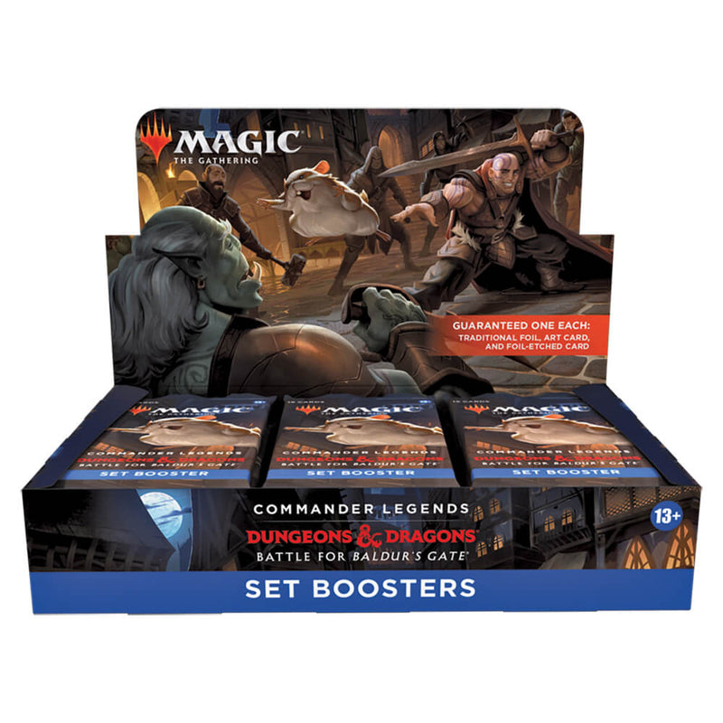 MTG Booster Box Set (18ct) Commander Legends : Battle for Baldur's Gat Twenty Sided MTG Booster Box Set (18ct) Commander Legends : Battle for Baldur's Gat Twenty Sided