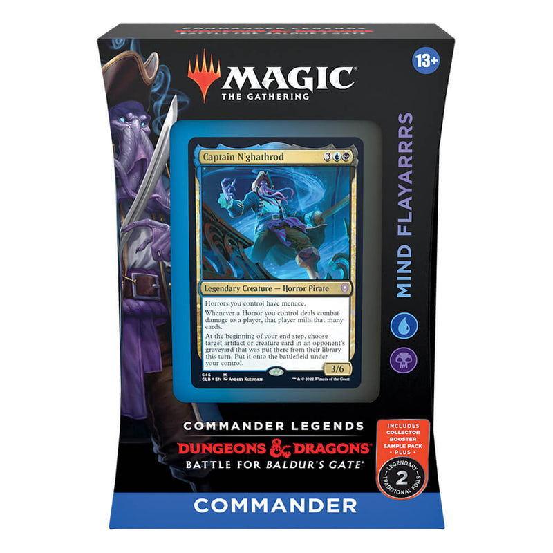 MTG Commander Commander Legends : Battle for Baldur's Gate : Mind Flay Twenty Sided MTG Commander Commander Legends : Battle for Baldur's Gate : Mind Flay Twenty Sided