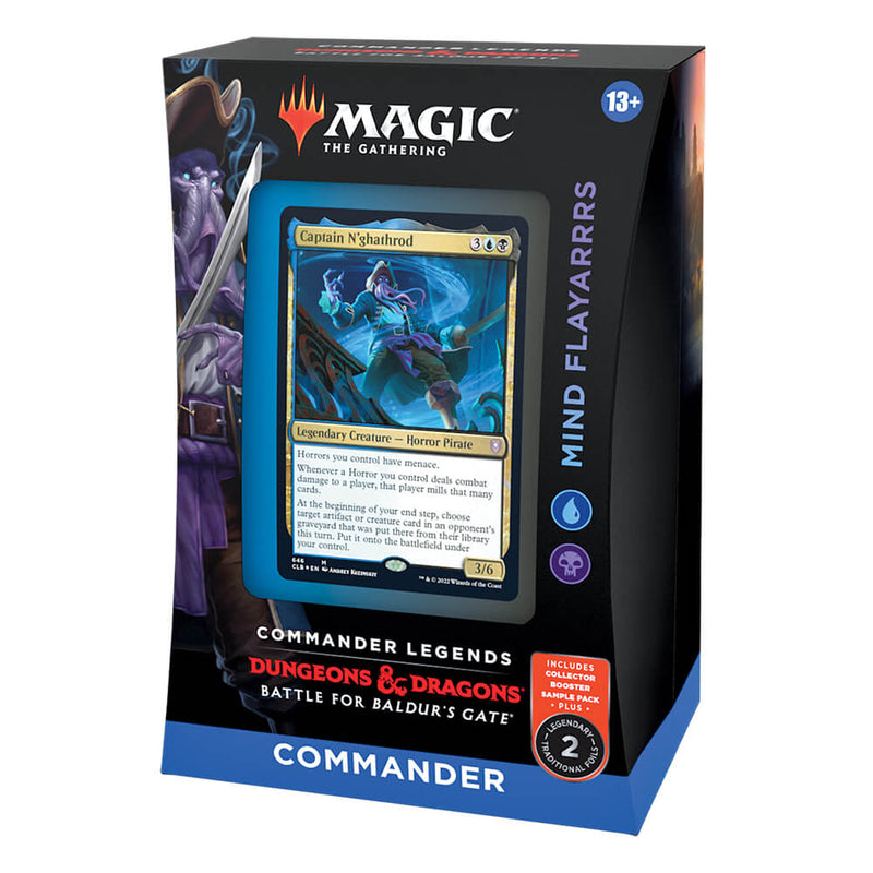 MTG Commander Commander Legends : Battle for Baldur's Gate : Mind Flay Twenty Sided MTG Commander Commander Legends : Battle for Baldur's Gate : Mind Flay Twenty Sided