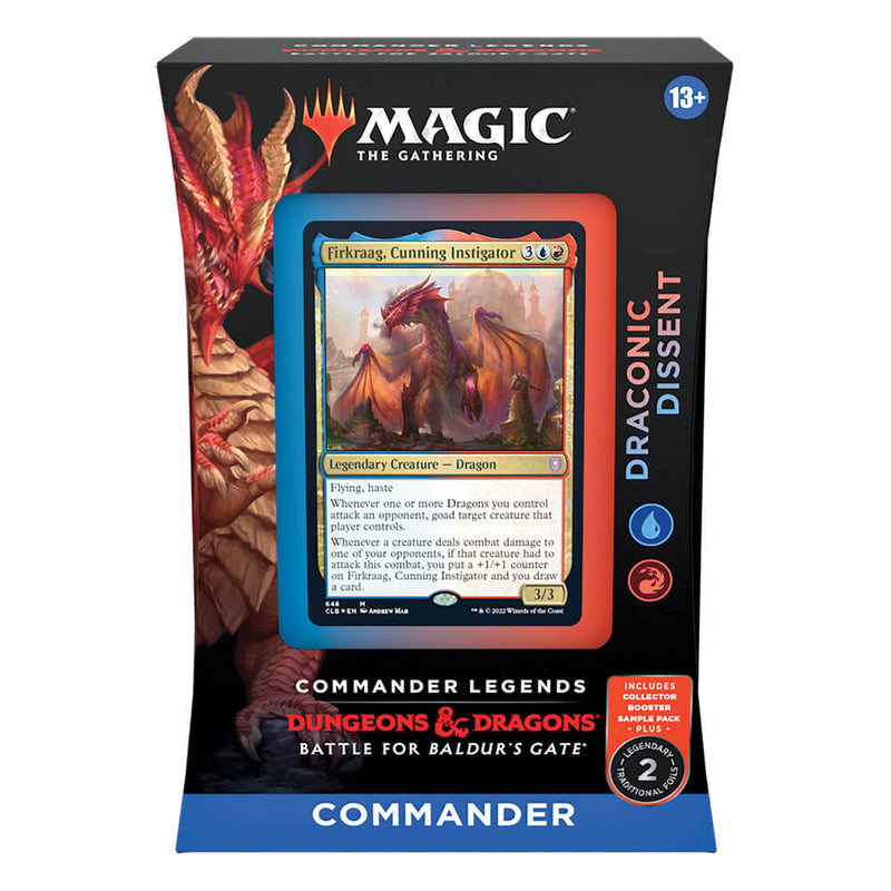 MTG Commander Commander Legends : Battle for Baldur's Gate : Draconic Dissent (UR)