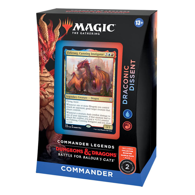 MTG Commander Commander Legends : Battle for Baldur's Gate : Draconic Dissent (UR)