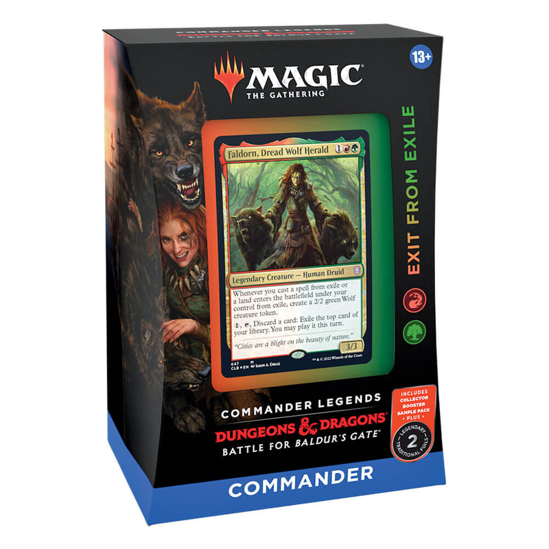 MTG Commander Commander Legends : Battle for Baldur's Gate : Exit from Exile (RG)