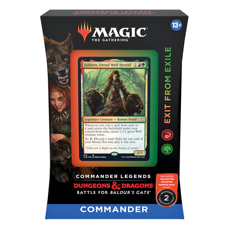 MTG Commander Commander Legends : Battle for Baldur's Gate : Exit from Exile (RG)