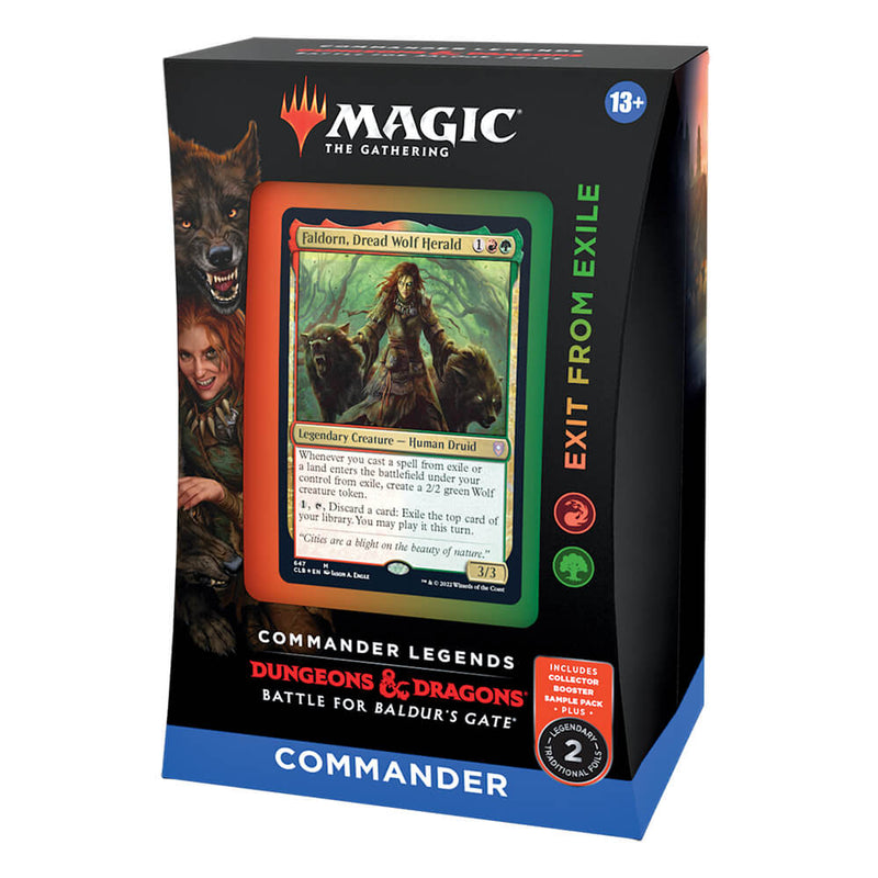 MTG Commander Commander Legends : Battle for Baldur's Gate : Exit from Exile (RG)