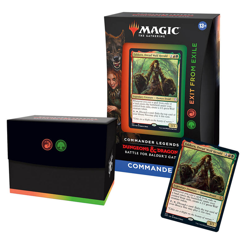 mtg exit from exile commander deck MTG Commander Commander Legends : Battle for Baldur's Gate : Exit from — Twenty Sided