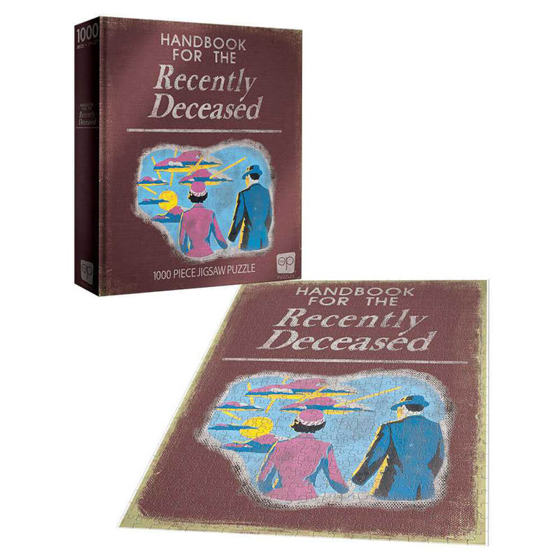 Puzzle (1000pc) Beetlejuice : Handbook for the Recently Deceased