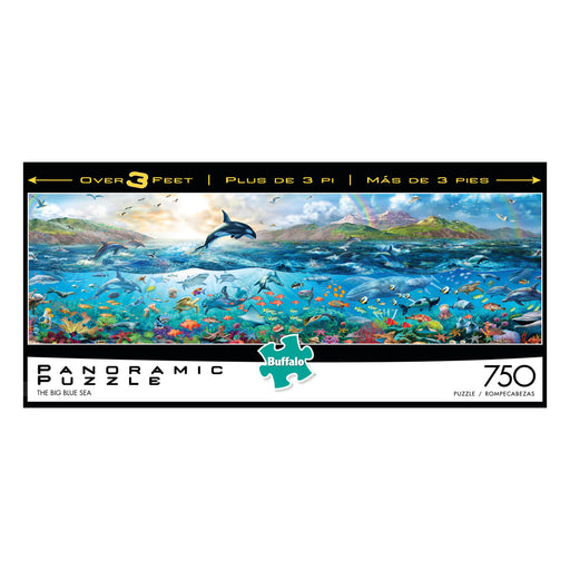 Puzzle (750pc) Panoramics : The Big Blue Sea