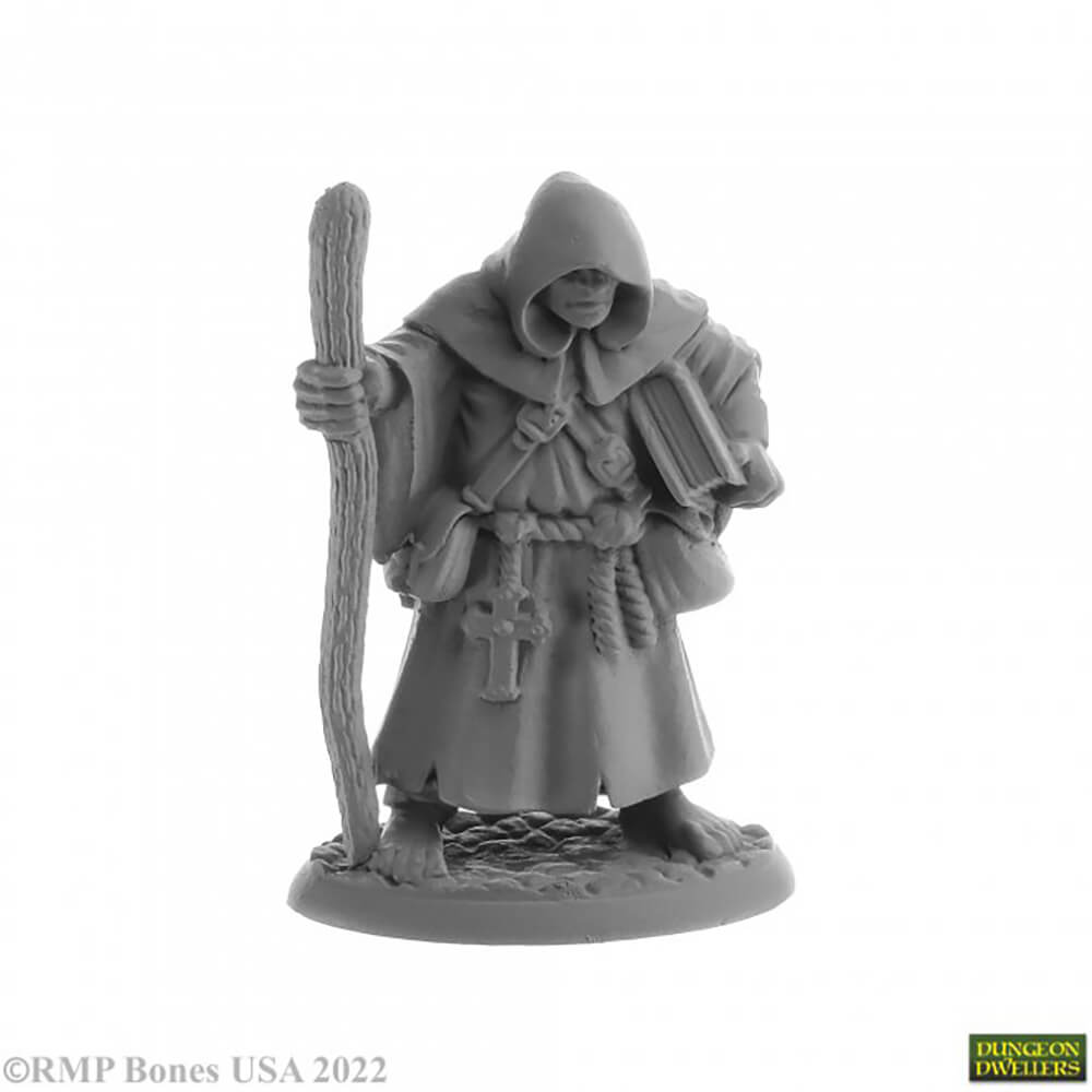 Mini - Reaper Bones USA 07027 Brother Hammond (Human Monk)