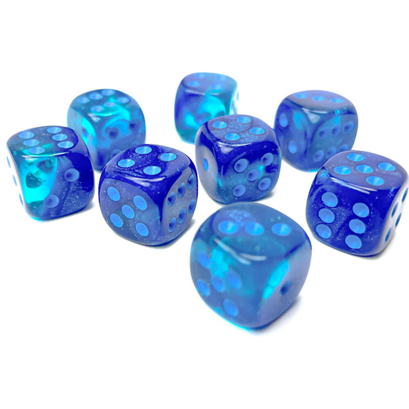 Dice Set 36d6 Gemini (12mm) 26863 Blue Blue / Light Blue