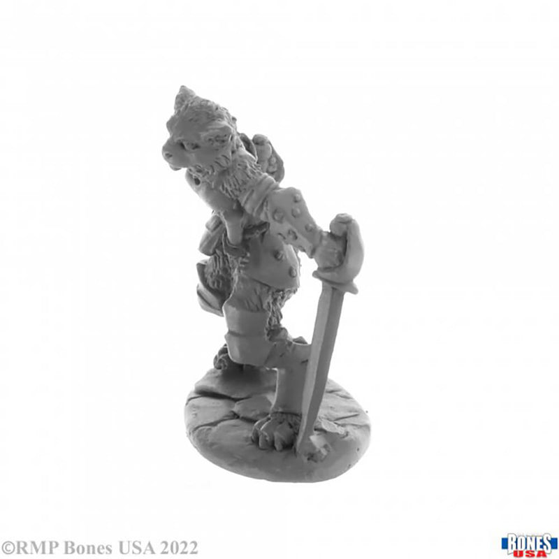 Mini - Reaper Bones USA 30059 Catfolk Rogue Shadoweyes