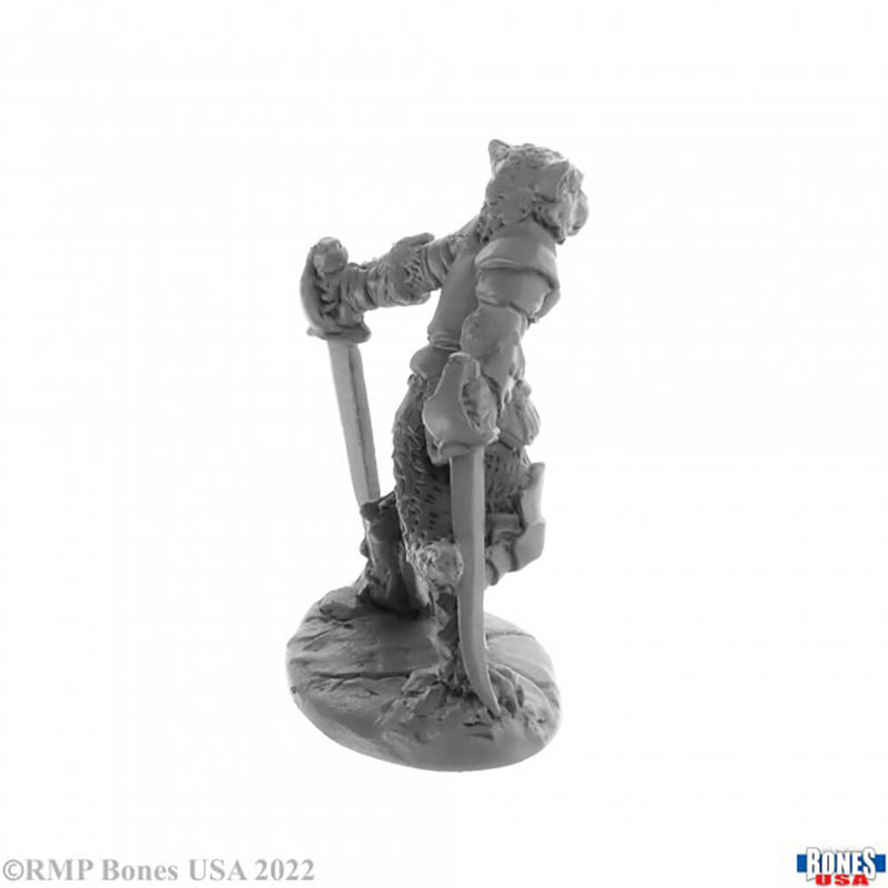 Mini - Reaper Bones USA 30059 Catfolk Rogue Shadoweyes
