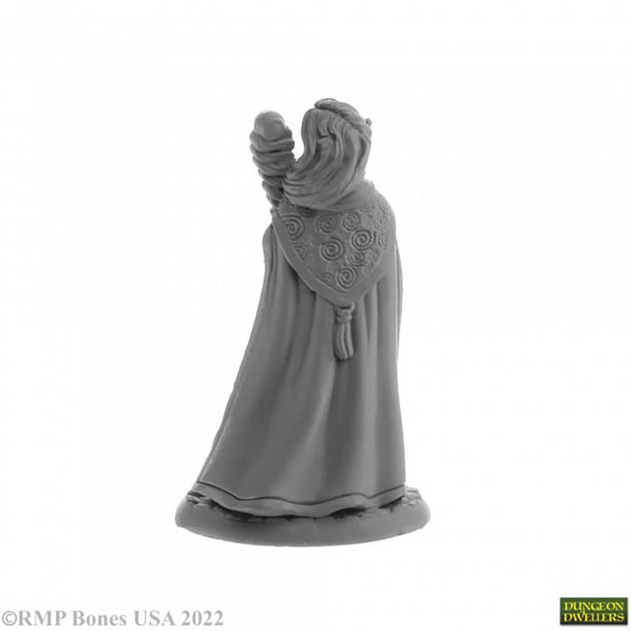 Mini - Reaper Bones USA 07028 Anthanelle Female Wizard (Elf)