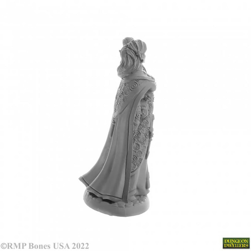 Mini - Reaper Bones USA 07028 Anthanelle Female Wizard (Elf)