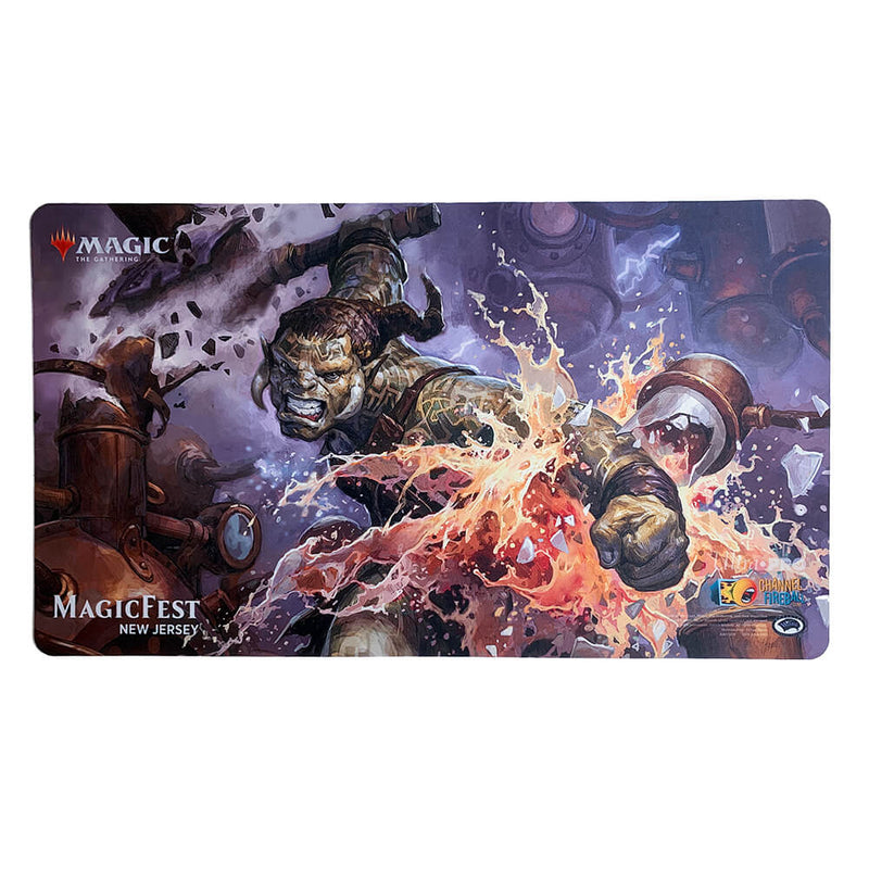 Playmat MTG Magicfest New Jersey 2019 : Gruul Spellbreaker