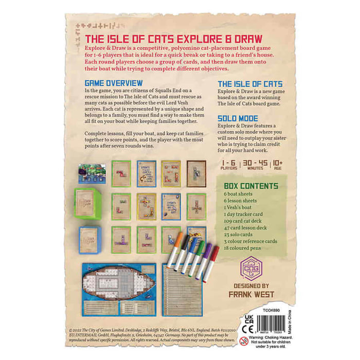 The Isle of Cats : Explore & Draw